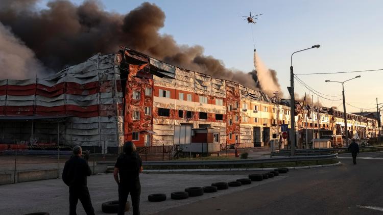 Nouveaux bombardements à Kiev et attaques de drones