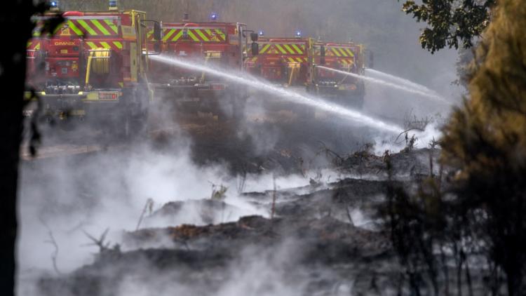 La crise des incendies en Gironde et les réactions des autorités