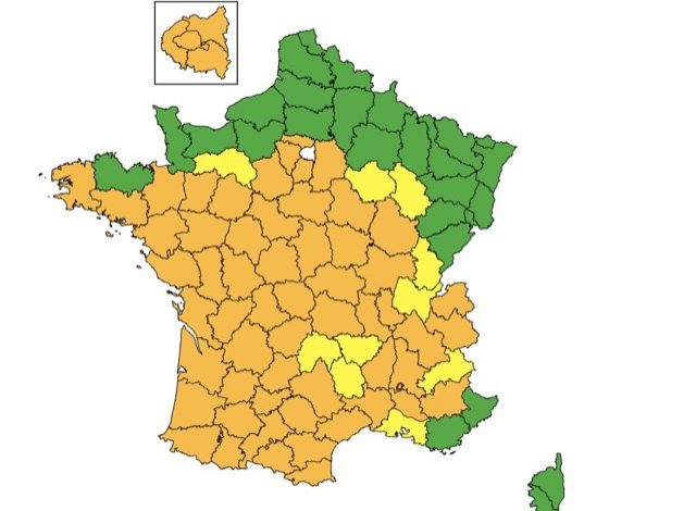 Alerte Canicule en France : 61 Départements en Vigilance Orange