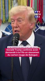 Donald Trump demande à la Fifa de revoir le carton rouge de Balogun