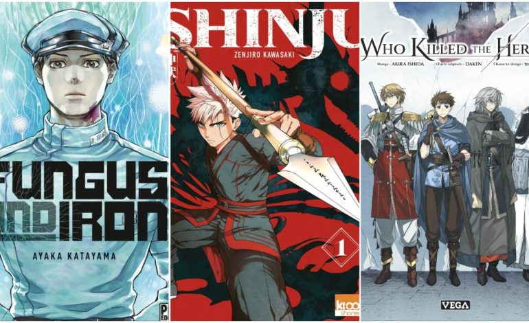 Nouvelles sorties de mangas pour la rentrée