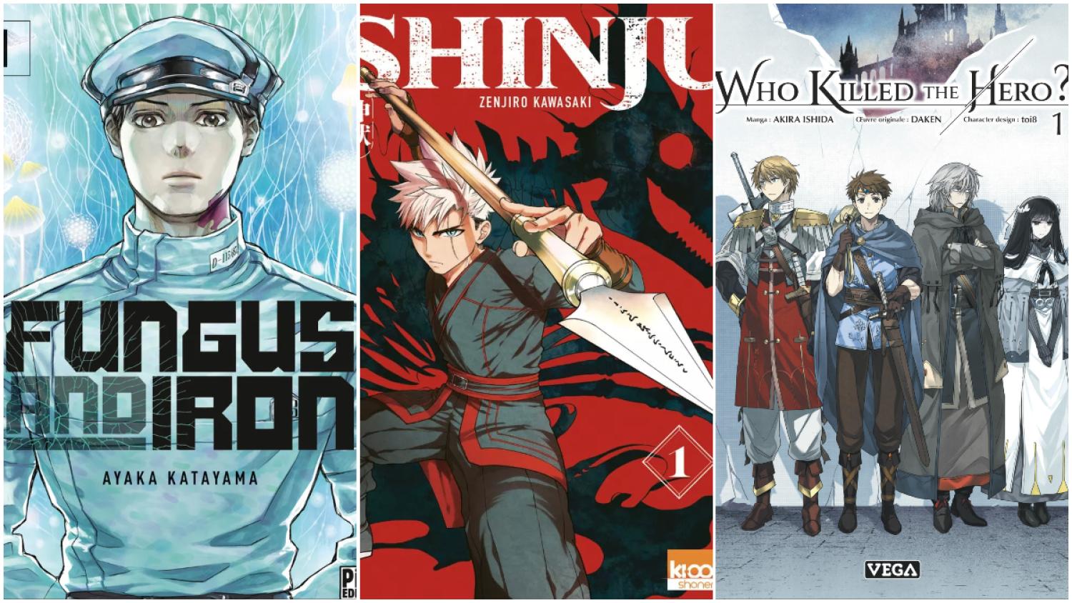 Nouvelles sorties de mangas pour la rentrée