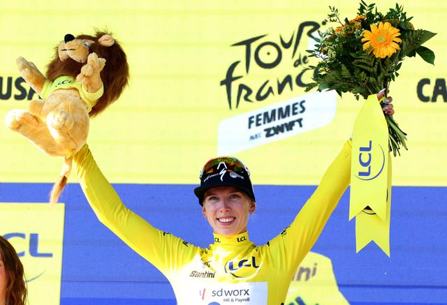 Lorena Wiebes en tête au Tour de France Femmes