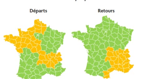 Prévisions de circulation pour le week-end du 7 au 10 août