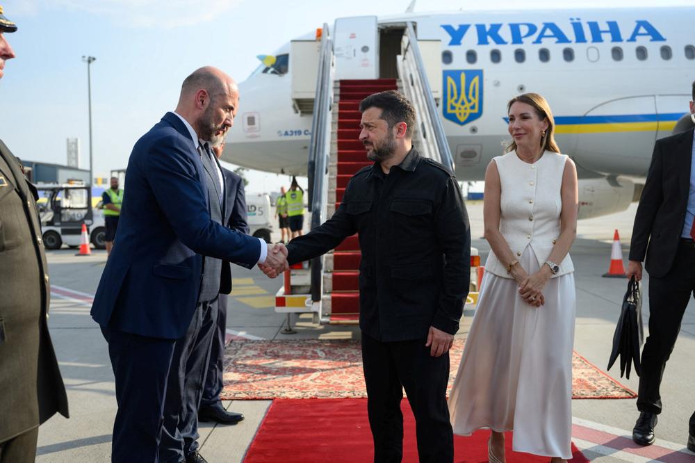 Visite de Volodymyr Zelensky en Serbie