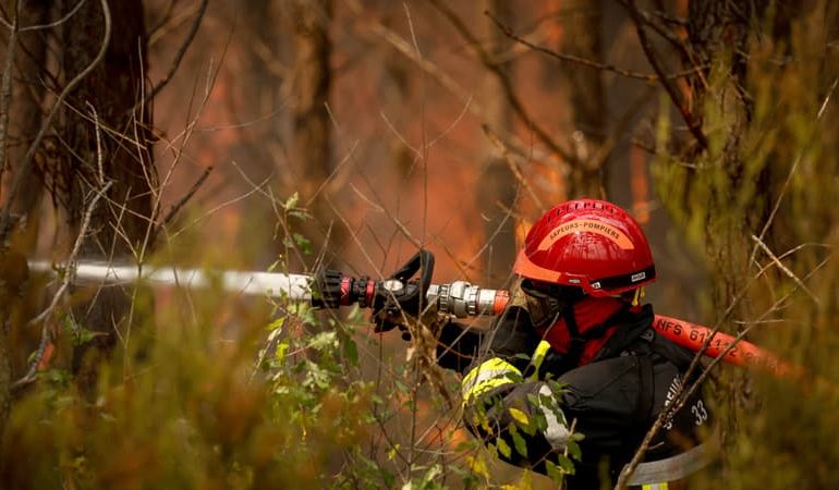 Incendie à Massegros-Causses-Gorges en Lozère