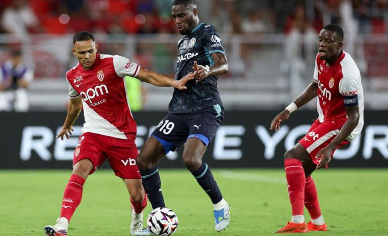 Monaco s&rsquo;impose en leader face à l&rsquo;OM