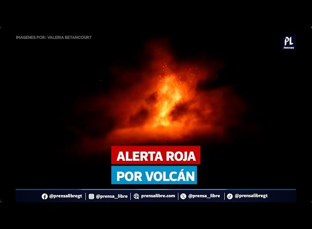 L&rsquo;activité intense du Volcán de Fuego met le Guatemala en état d&rsquo;alerte