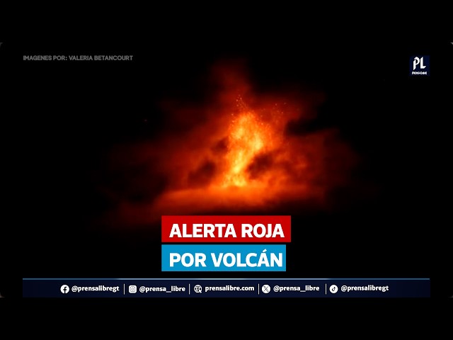 L&rsquo;activité intense du Volcán de Fuego met le Guatemala en état d&rsquo;alerte