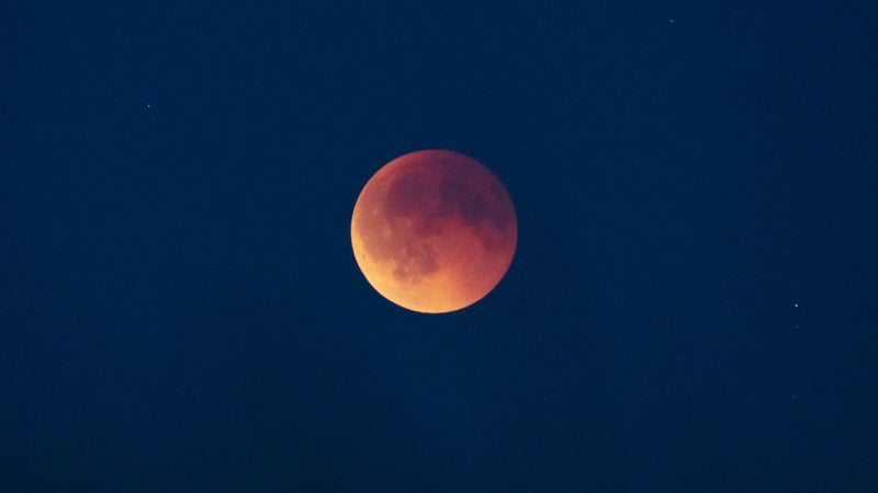 Observation d&rsquo;une éclipse lunaire partielle en France
