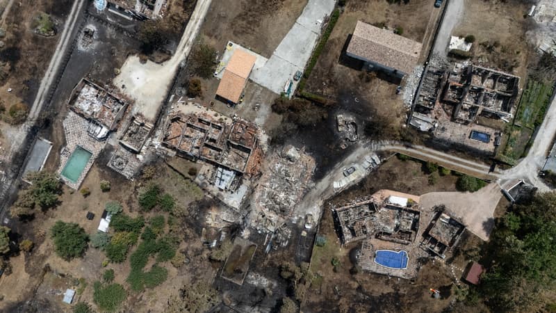 Le Premier ministre Sébastien Lecornu visite Le Porge après l&rsquo;incendie dévastateur