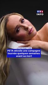 PETA rend hommage à Hayden Panettiere avec une campagne posthume