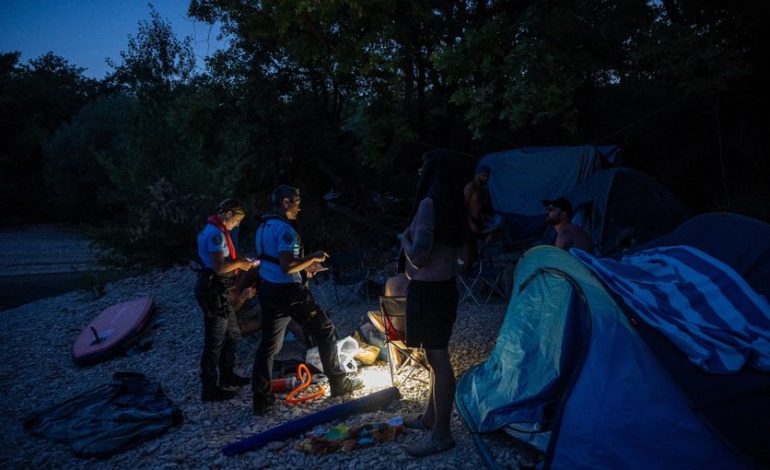 Prévention des incendies autour du lac de Sainte-Croix