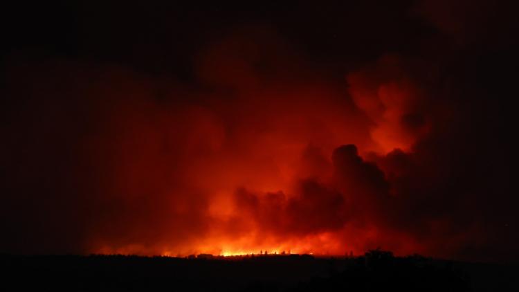 Incendie dans le parc des Hautes Fagnes menace Sourbrodt