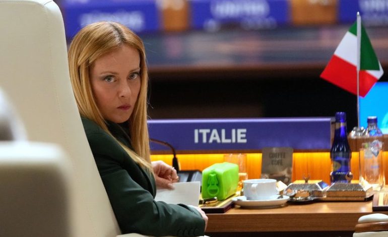 Giorgia Meloni et la crise migratoire
