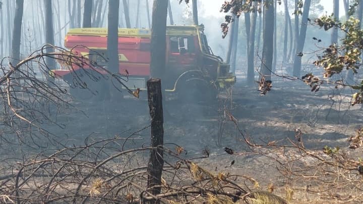 Incendies en France : La Drôme et la Gironde touchées