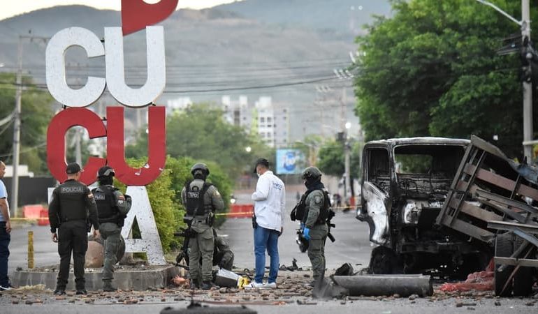 Explosion à Cúcuta et tensions en Colombie avant l&rsquo;investiture présidentielle