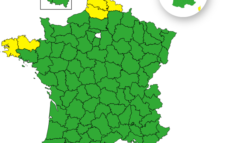 Alerte aux orages dans plusieurs départements
