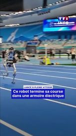 Un robot humanoïde atteint des vitesses incroyables mais rencontre des difficultés