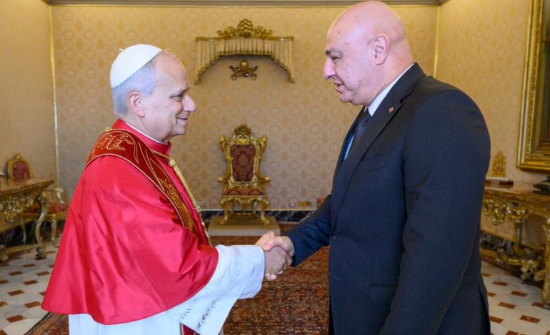 Rencontre entre le Pape Léon XIV et le Président Libanais Joseph Aoun