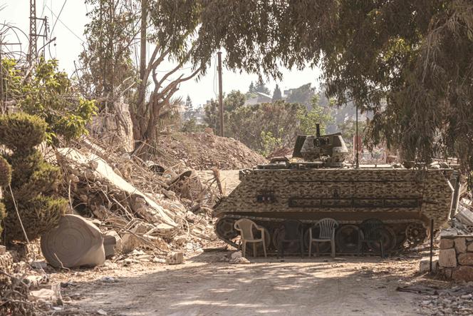 Tensions entre Israël et le Liban: Un remblai de terre érigé par Israël à Zaoutar El-Gharbiyé