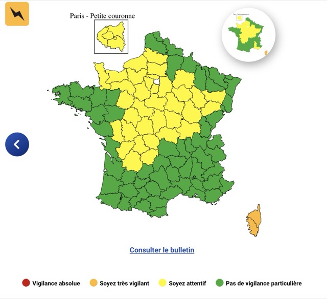 Météo-France annonce une alerte aux orages pour 39 départements