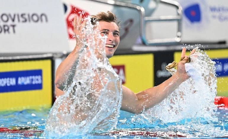 Maxime Grousset brille à l&rsquo;Euro de natation