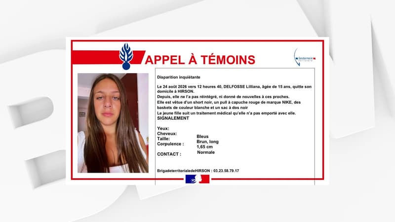 Disparition inquiétante d&rsquo;une adolescente en Aisne