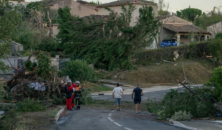 Une tornade violente frappe le village de Pomas