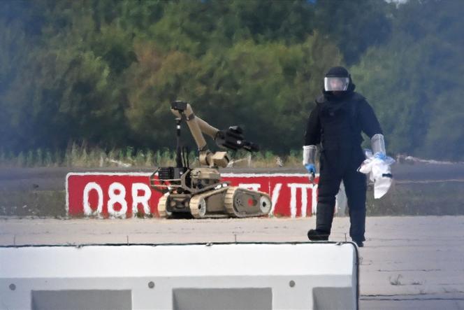 Un drone piégé découvert sur l&rsquo;aéroport de Leipzig-Halle en Allemagne