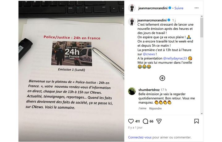 Le retour de Jean-Marc Morandini avec une nouvelle émission sur CNews