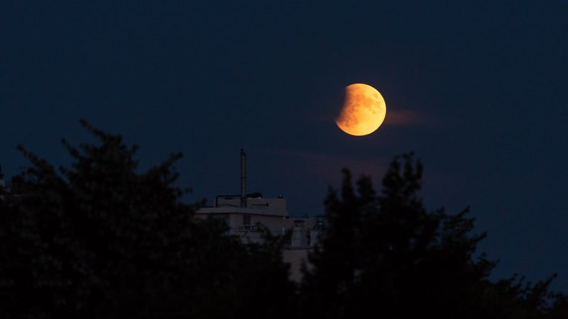 Éclipse lunaire partielle visible depuis la France