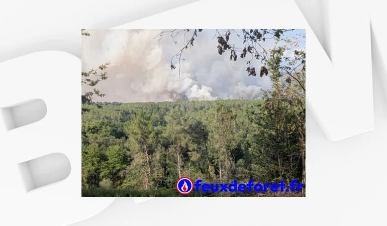 Un incendie majeur à Saint-Just en Ille-et-Vilaine