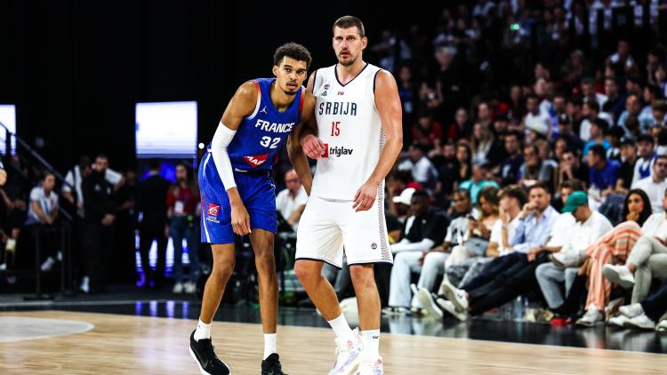 L&rsquo;équipe de France de basket se prépare pour la Coupe du monde 2027