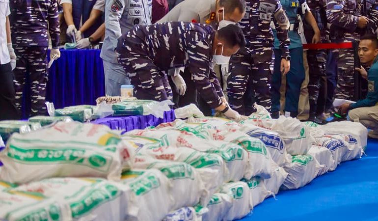 Saisie record de kétamine par les autorités indonésiennes