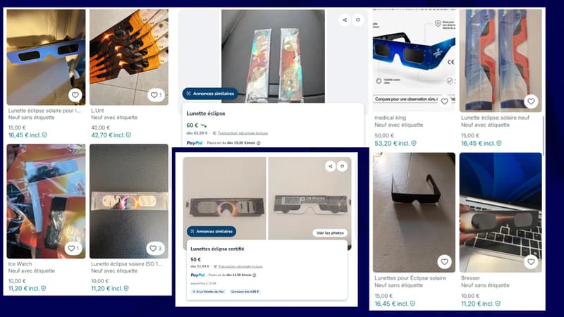 La demande de lunettes pour l&rsquo;éclipse solaire entraîne des prix élevés