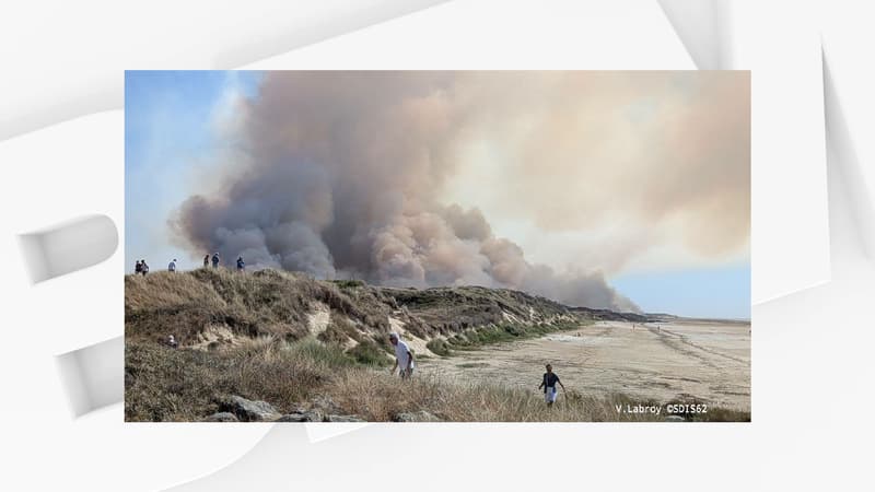 Le feu maîtrisé au Mont-Saint-Frieux mais les causes restent à déterminer