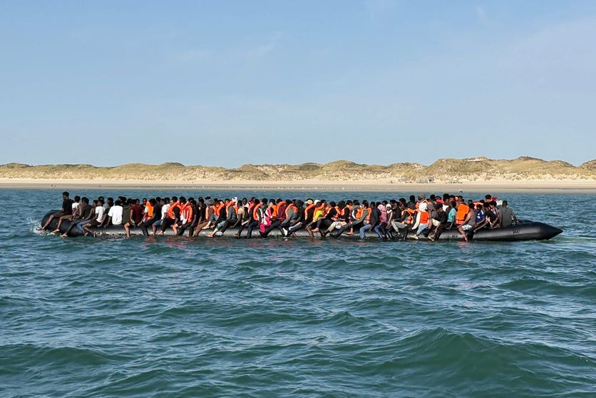 Nouveaux records de traversée de la Manche par des migrants
