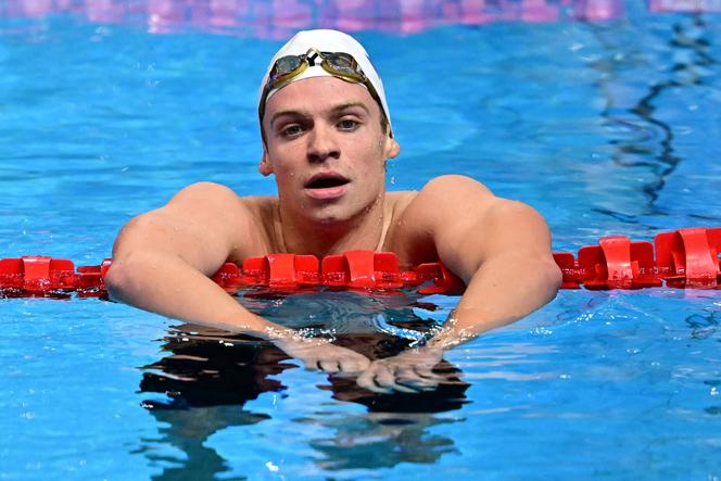 Léon Marchand allège son programme pour les championnats d&rsquo;Europe de natation
