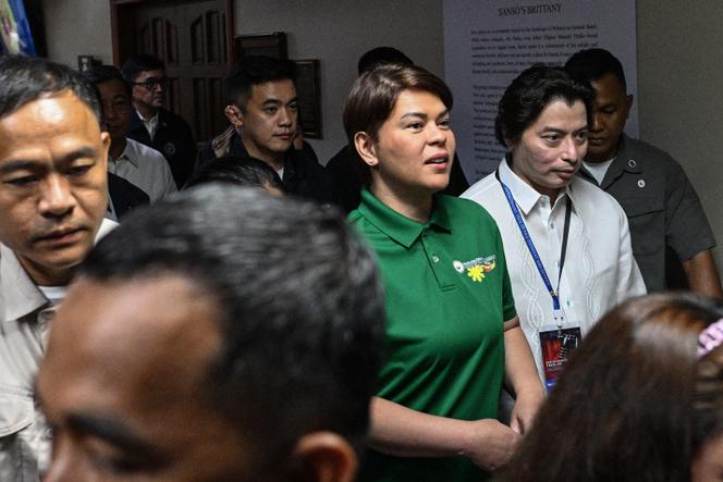 Incupation de Sara Duterte pour menaces envers Ferdinand Marcos Jr