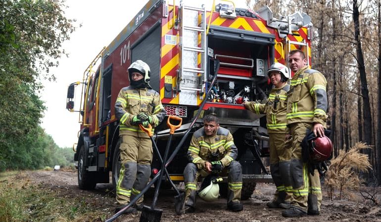 Une aide ukrainienne pour lutter contre les incendies en Gironde