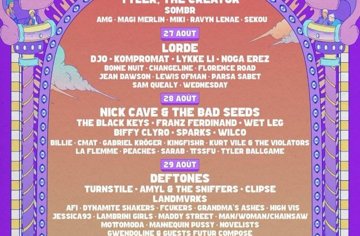 Rock en Seine 2026 : Une programmation éclectique au Domaine de Saint-Cloud