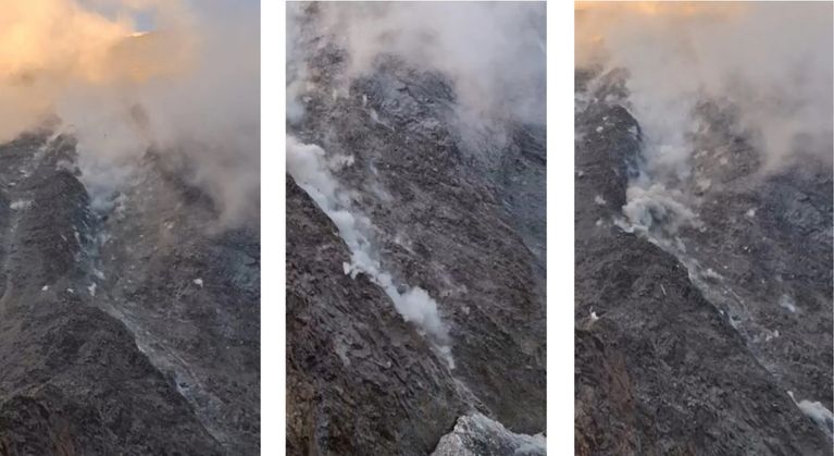 Fermeture des refuges au Mont-Blanc en raison des risques de chute de pierres