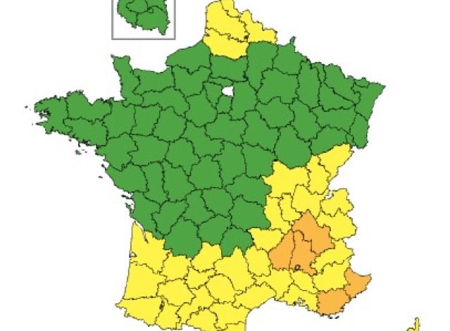 Alerte aux orages : Vigilance orange pour 5 départements en Auvergne-Rhône-Alpes