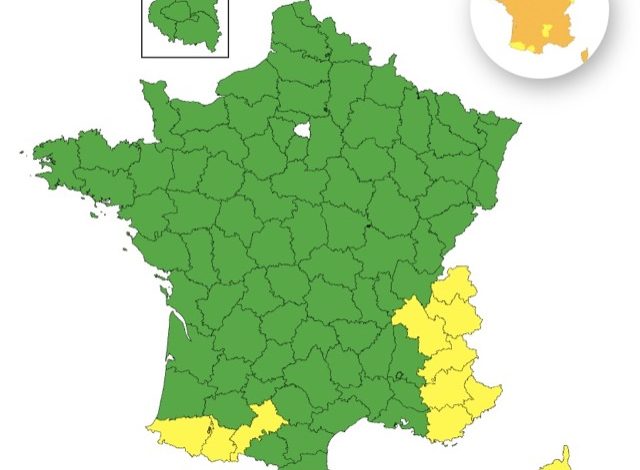 Alerte Météo: Orages et Canicule en France
