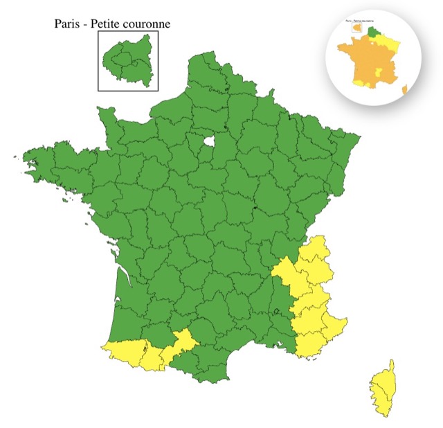 Alerte Météo: Orages et Canicule en France