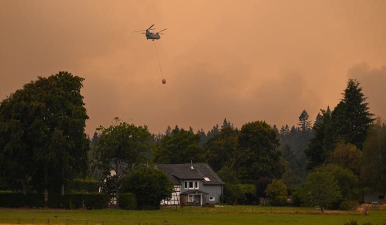 Incendie en Belgique : Évacuation en Allemagne