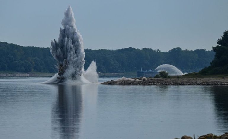 Explosion sous-marine pour maintenir l&rsquo;approvisionnement énergétique en Roumanie
