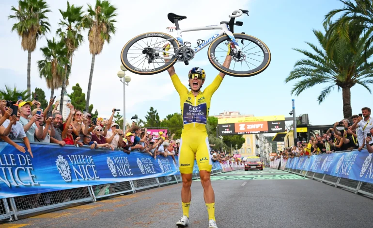 Demi Vollering triomphe à Nice sur le Tour de France Femmes 2026