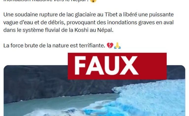 Inondations au Népal: Décryptage de Faux Contenus Viraux